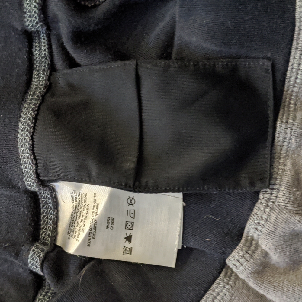 Columbia Omni-Wick Drawstring Joggers Dark Gray/Navy Blue Waistband Sz Medium - Picture 7 of 7